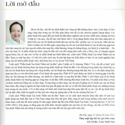 Phẫu Thuật Tạo Hình Thẩm Mỹ Da Đầu (Bản in màu)