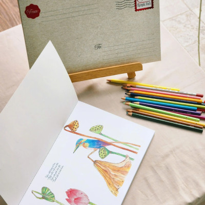 Sách Tô Màu Chữa Lành - Trong Đầm Gì Đẹp Bằng Sen - Sách Tô Màu - THA