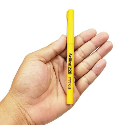 Bút Lông Kim Vàng 0.6MM - EK-220 YEL