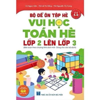 Sách - ( combo 2 cuốn ) bộ đề ôn tập hè vui học toán hè lớp 2 lên lớp 3