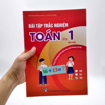 Bài Tập Trắc Nghiệm Toán Lớp 1 - Tập 2 (Theo Chương Trình Giáo Dục Phổ Thông 2018)