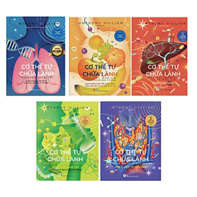 Combo 5 cuốn: Cơ Thể Tự Chữa Lành