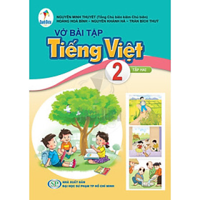 Sách Vở bài tập Tiếng Việt 2- tập hai- Cánh Diều (Kèm bìa nilong bao sách)