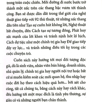 Nghệ Thuật Giao Tiếp Để Thành Công (Tái Bản 2019)