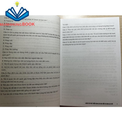 Sách - Luyện tập phát triển năng lực đọc hiểu và năng lực viết