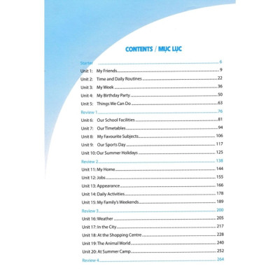 GLOBAL SUCCESS - Bài Tập Tiếng Anh Lớp 4 (Không đáp án)