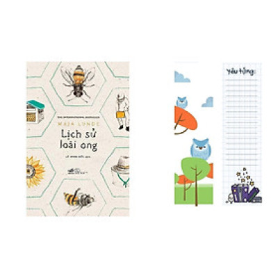 Sách - Lịch Sử Loài Ong (tặng kèm bookmark thiết kế)
