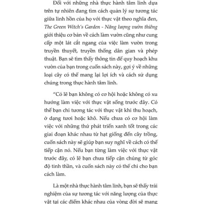 Năng Lượng Vườn Thiêng