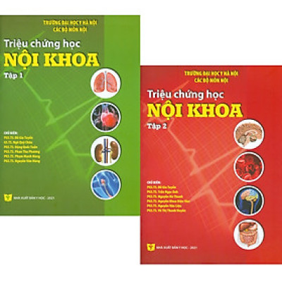 Combo 2 tập Triệu Chứng Học Nội Khoa (Tái bản lần thứ ba có sửa chữa và bổ sung) - Bản in năm 2021