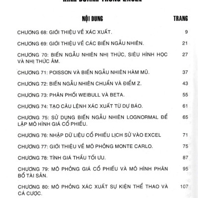 Thực Hành Phân Tích Dữ Liệu Và Lập Mô Hình Kinh Doanh Trong Excel - STK