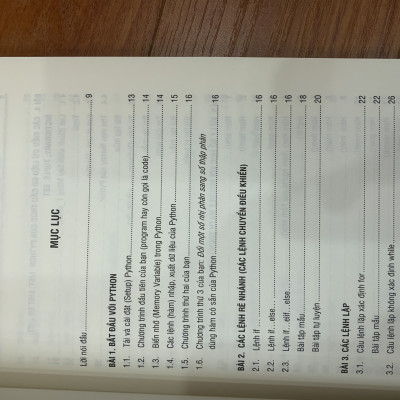 Bài tập lập trình cơ bản với ngôn ngữ PYTHON