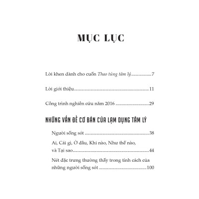 Thao Túng Tâm Lý - Nhận Diện, Thức Tỉnh Và Chữa Lành Những Tổn Thương Tiềm Ẩn