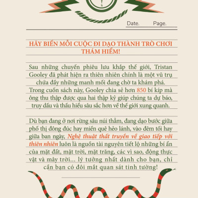 Nghệ Thuật Thất Truyền Về Giao Tiếp Với Thiên Nhiên