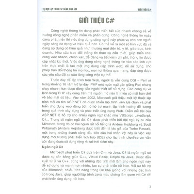 Sách - Tự Học Lập Trình C# Bằng Hình Ảnh