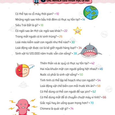 Sách - Quiz! Khoa Học Kì Thú - Khoa Học Lạ Đời