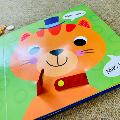 Sách Tương Tác - Kỹ Năng Vận Động Tinh Cho Bé (Dành Cho Trẻ Từ 0-6 Tuổi)