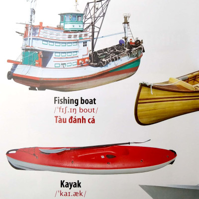 THƯ VIỆN HÌNH ẢNH SONG NGỮ ĐẦU TIÊN CỦA BÉ - PHƯƠNG TIỆN GIAO THÔNG_VT