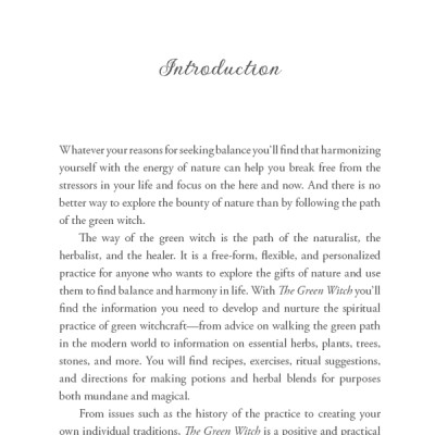 The Green Witch: Your Complete Guide To The Natural Magic Of Herbs, Flowers, Essential Oils, And More