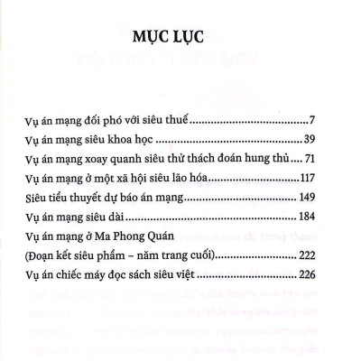 Siêu Án Mạng - Nỗi Ưu Phiền Của Các Nhà Văn Trinh Thám
