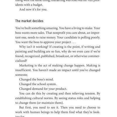 This Is Marketing : You Can