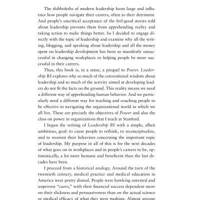 Leadership BS : Fixing Workplaces and Careers One Truth at a Time