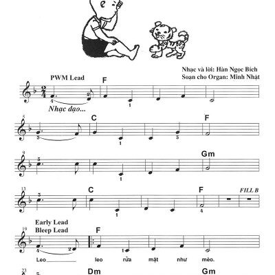 Thực Hành Biểu Diễn Organ Cho Thiếu Nhi – Tập 4