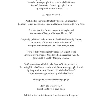 Becoming: The Sunday Times Number One Bestseller