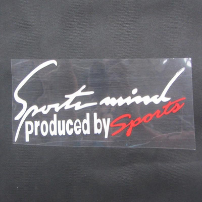 Phụ kiện ô tô |  Tem dán trang trí ô tô Sport mind prodeced by Sports xe hơi ô tô đầy đủ màu sắc - Ngoại thất ô tô