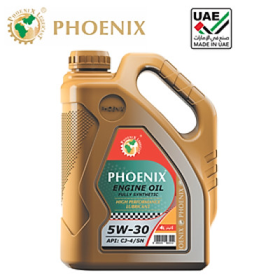 Dầu nhờn động cơ Phoenix  5W30 CJ-4/SN 4L (Made in UAE)
