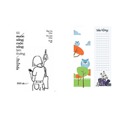 Sách - Tôi muốn sống cuộc sống bình thường (nhưng sống bình thường cũng rất khốc liệt) (tặng kèm bookmark)