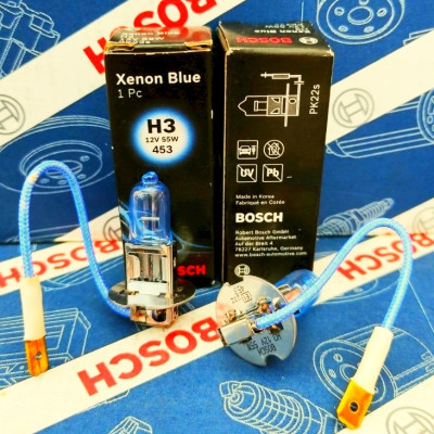 Bóng Đèn Xenon Bosch H3 12V 55W Xenon Blue (Hộp 1 Bóng)