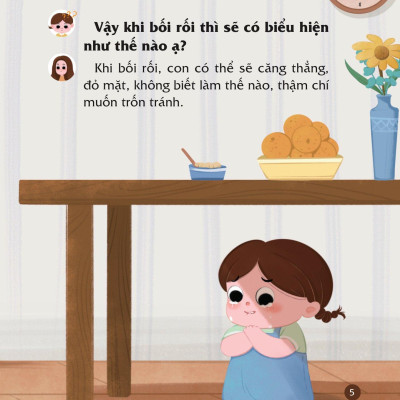 Cùng Con Nuôi Dưỡng Cảm Xúc Tích Cực - Con Không Bối Rối