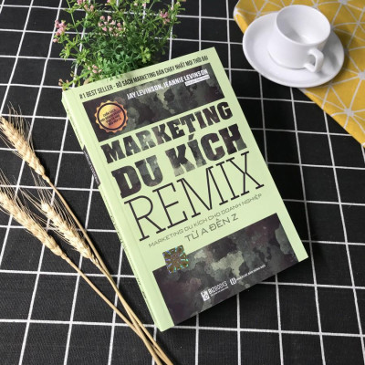 Sách - Marketing Du Kích REMIX - Maketing Du Kích Cho Doanh Nghiệp Từ A Đến Z