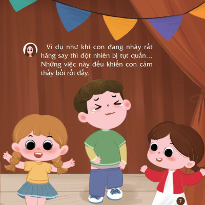 Cùng Con Nuôi Dưỡng Cảm Xúc Tích Cực - Con Không Bối Rối