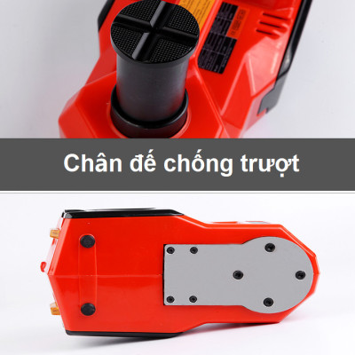 Bộ nâng kích gầm điện kiêm máy bơm lốp ô tô đa năng 2 trong 1 nhãn hiệu ROGTZ TY-155EHJ công suất 150W, dùng cho xe có trọng tải dưới 5 tấn