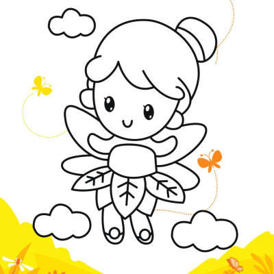 Tô Màu Diệu Kỳ - Cô Tiên Xinh (MEGA)