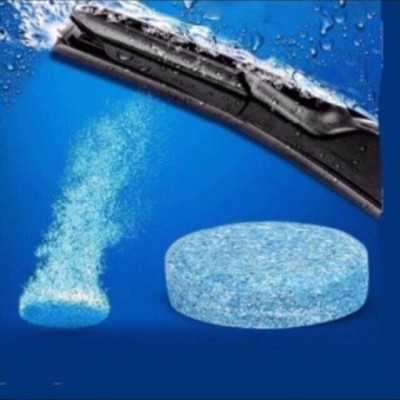 Viên sủi rửa kính ô tô dạng nén đóng túi Freeship VIÊN RỬA KÍNH Ô TÔ chuyên dụng dạng sủi