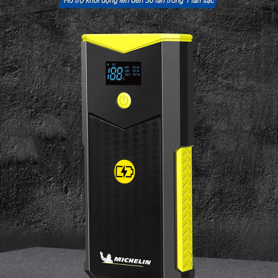 Bộ kích bình ô tô 750A - 1500A chuyên dụng có đèn pin Michelin 4165M