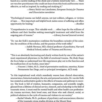 The Body Keeps The Score: Brain, Mind, And Body In The Healing Of Trauma