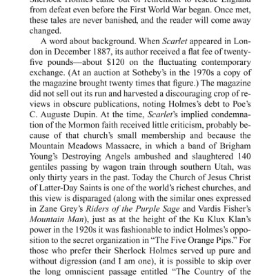 Sherlock Holmes : The Complete Novels and Stories (Bantam Classic) Volume I