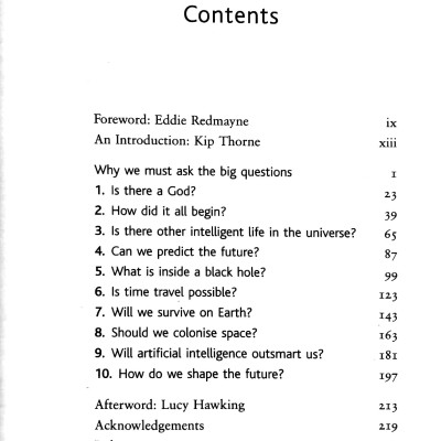 Brief Answers To The Big Questions: The Final Book From Stephen Hawking