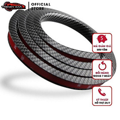 Cuộn Bảo Vệ Cua Lốp Vân Cacbon Chống Trầy Xuốc Cao Cấp
