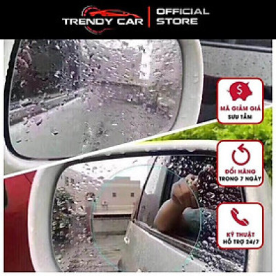 Miếng Dán Chống Nước Gương Chiếu Hậu miếng dán nano chống bám nước hiệu quả tốt