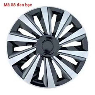 Bộ 4 cái ốp mâm, ốp lazang theo xe vf3 và vf5s xe vinfast vành sắt, Bao vành xe vf3 thể thao R16