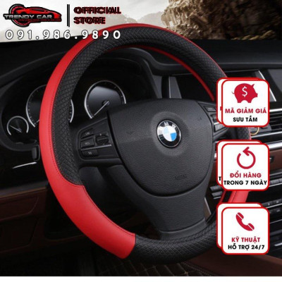  Bọc da vô lăng ô tô thể thao loại tốt bám tay thiết kế đẹp mắt phù hợp các loại xe phổ thông Nội thất Trendy Car