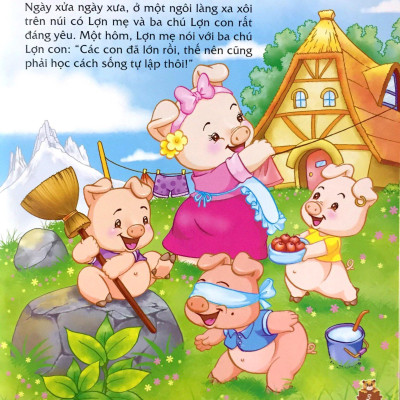 Sách Truyện Kể Ngày Xửa Ngày Xưa - Ba Chú Lợn Con
