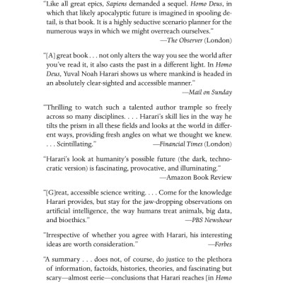 Homo Deus: A Brief History Of Tomorrow (Khổ nhỏ)