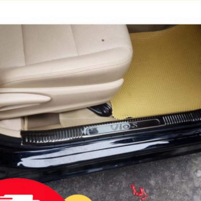 BẬC CHÂN TRONG DÀNH CHO TOYOTA VIOS 2019-2021 TITAN CAO CẤP, ỐP CHỐNG TRẦY BẬC CỬA XE Ô TÔ