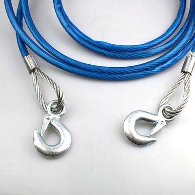 Cáp Thép Cứu Hộ Ô tô D.E.L  Cao Cấp Model KTC08 Tải Trọng 5 Tấn Dài 4 Mét