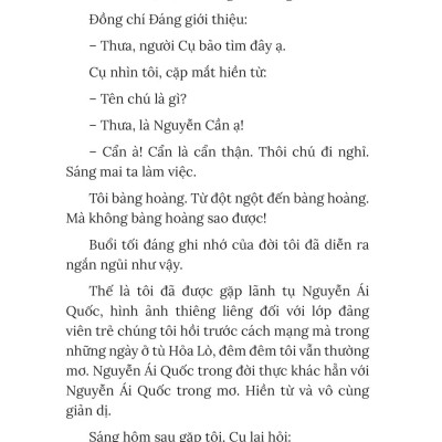 Sách - Thư Kí Bác Hồ Kể Chuyện